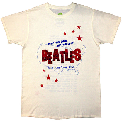 THE BEATLES Attractive T-Shirt, American Tour &