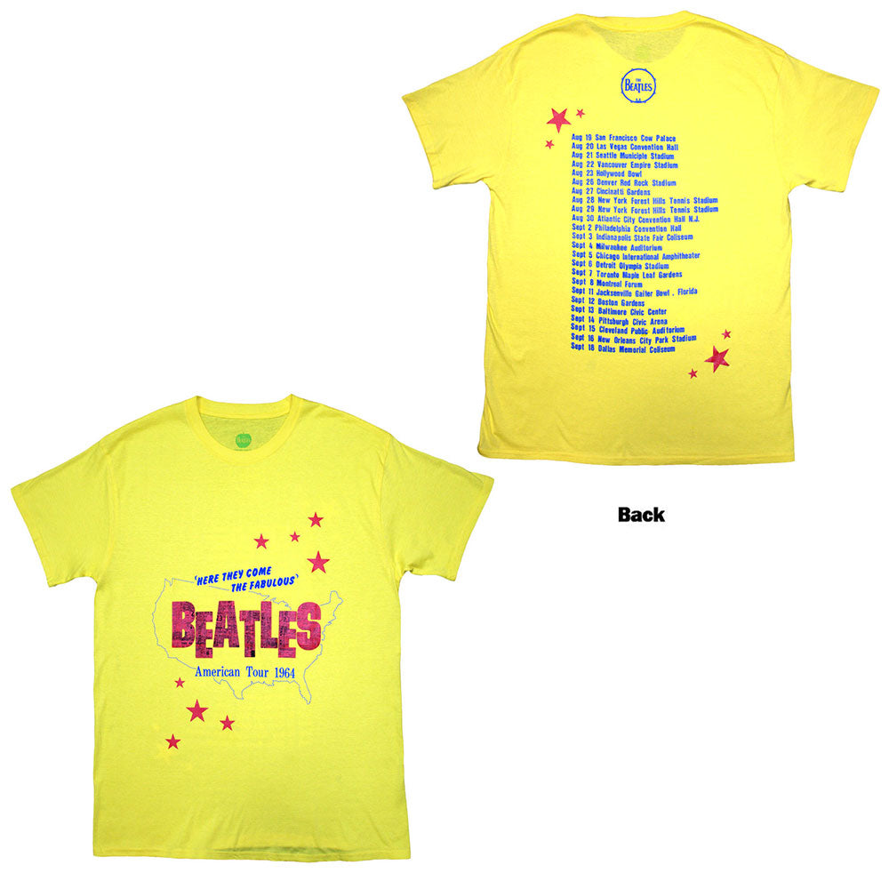 THE BEATLES Attractive T-Shirt, US Tour &