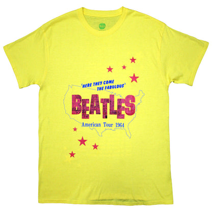 THE BEATLES Attractive T-Shirt, US Tour &