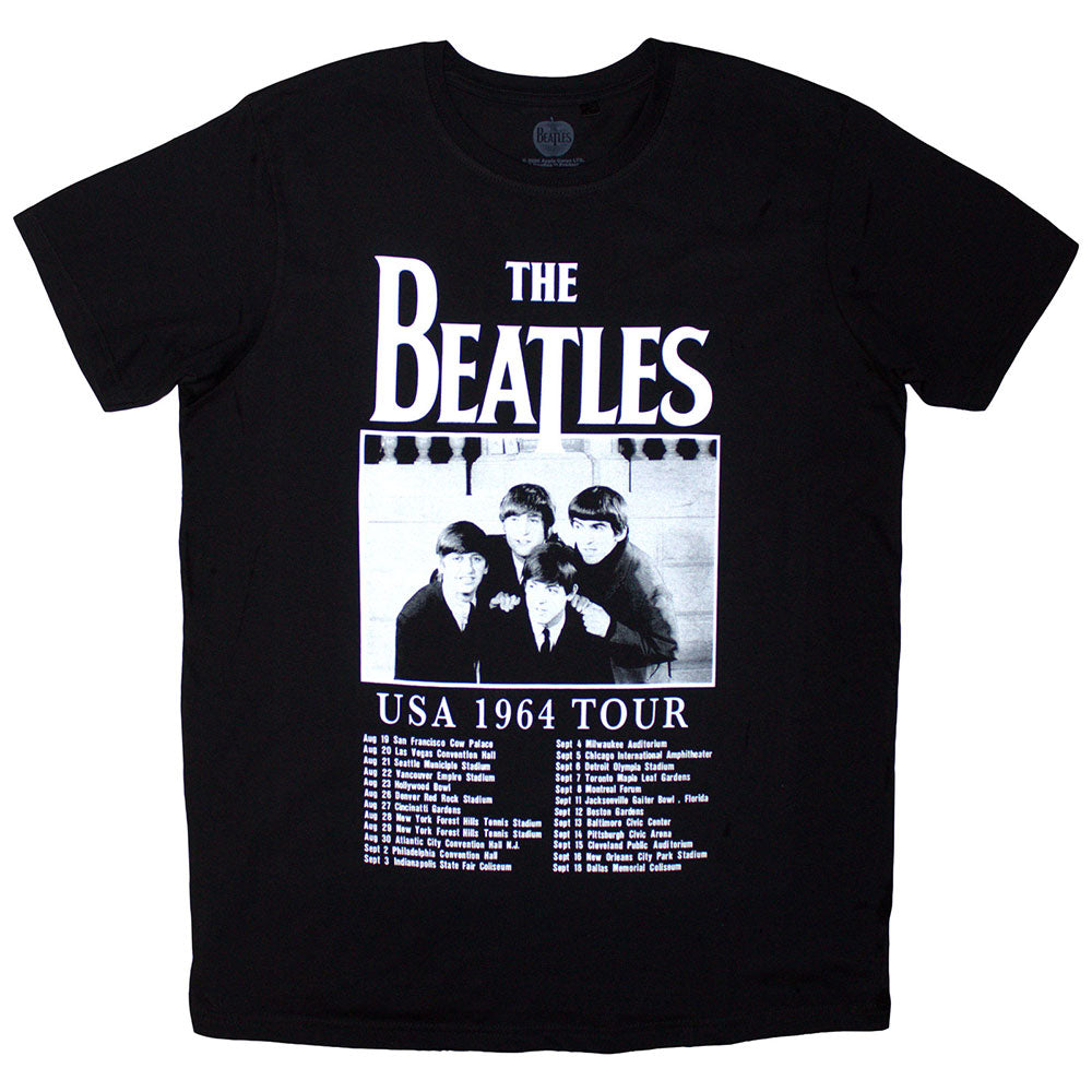 THE BEATLES Attractive T-Shirt, USA Tour 64