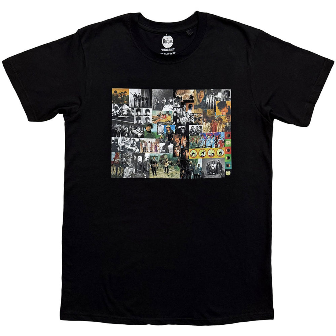THE BEATLES Attractive T-Shirt, Collage Montage