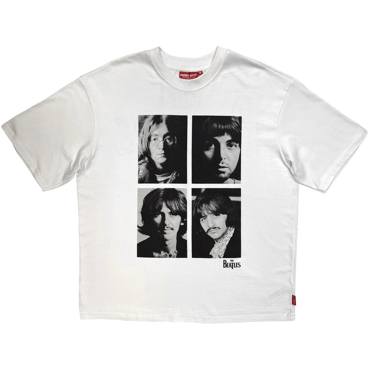 THE BEATLES Premium T-Shirt, Four Portrait