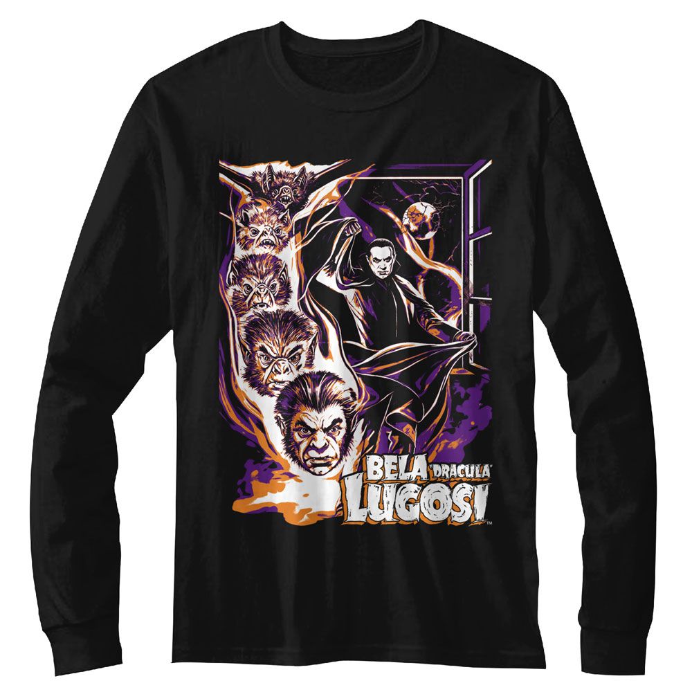 BELA LUGOSI Eye-Catching T-Shirt, BAT TRANSFORMATION