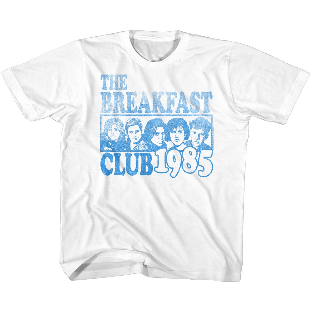 BREAKFAST CLUB Eye-Catching T-Shirt, BLUE INK BOX