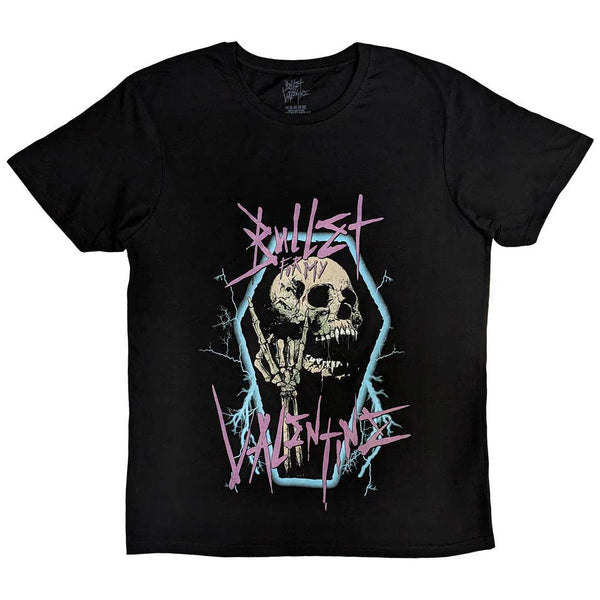 BULLET FOR MY VALENTINE Attractive T-Shirt, Thrash Skull
