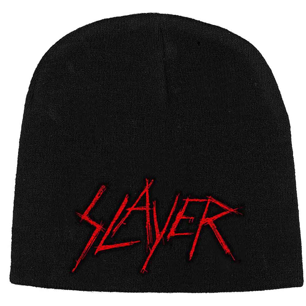 SLAYER Attractive Beanie Hat, Scratched Logo