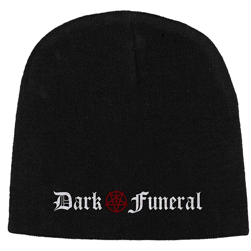 DARK FUNERAL Attractive Beanie Hat, Logo