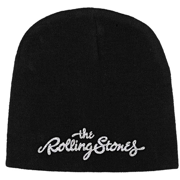 THE ROLLING STONES Attractive Beanie Hat, Logo