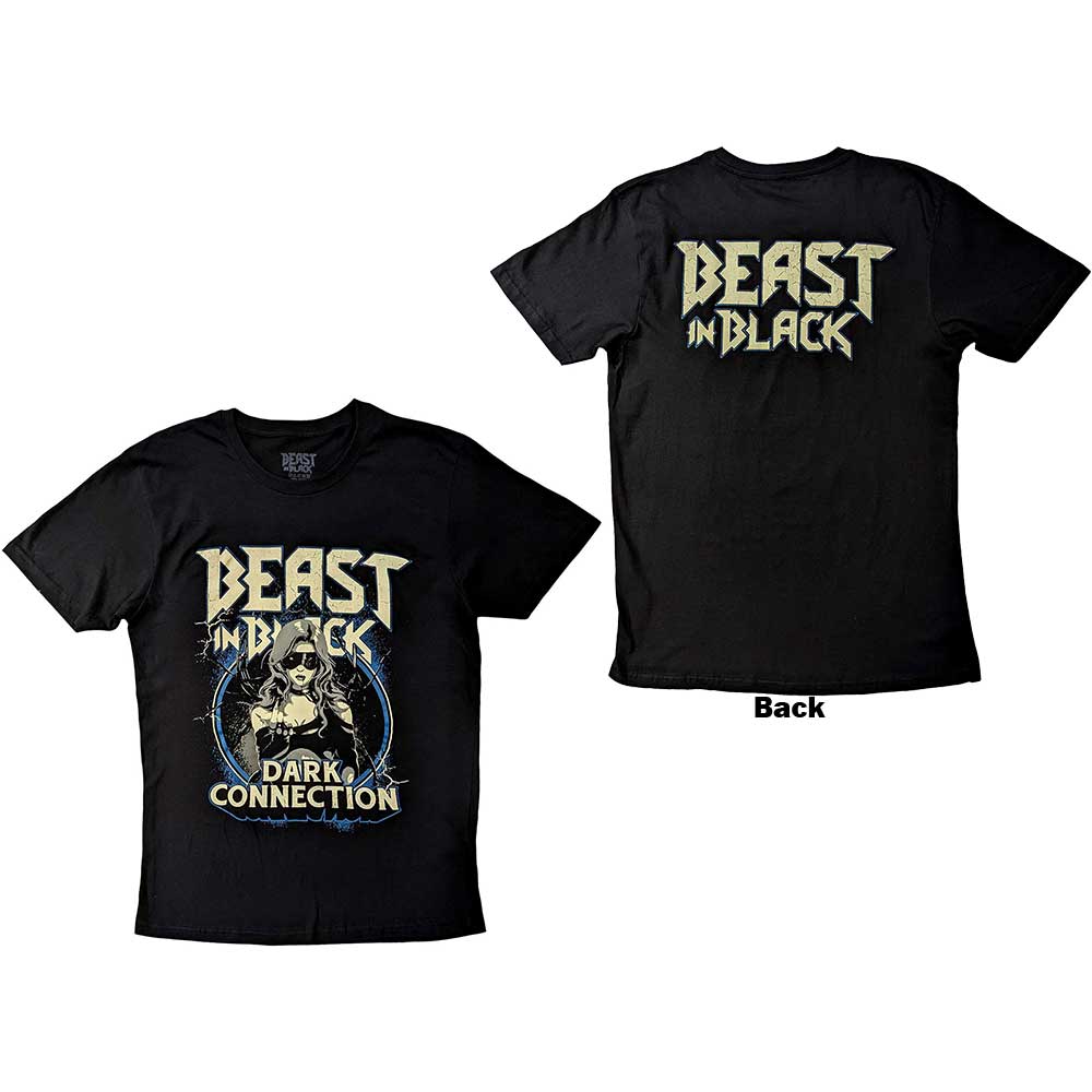 BEAST IN BLACK Attractive T-Shirt, Dark Connection Girl