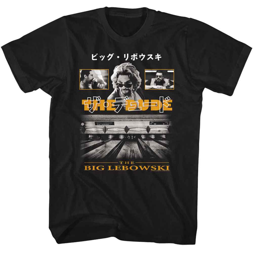 THE BIG LEBOWSKI Famous T-Shirt, JAPANESE TEXT