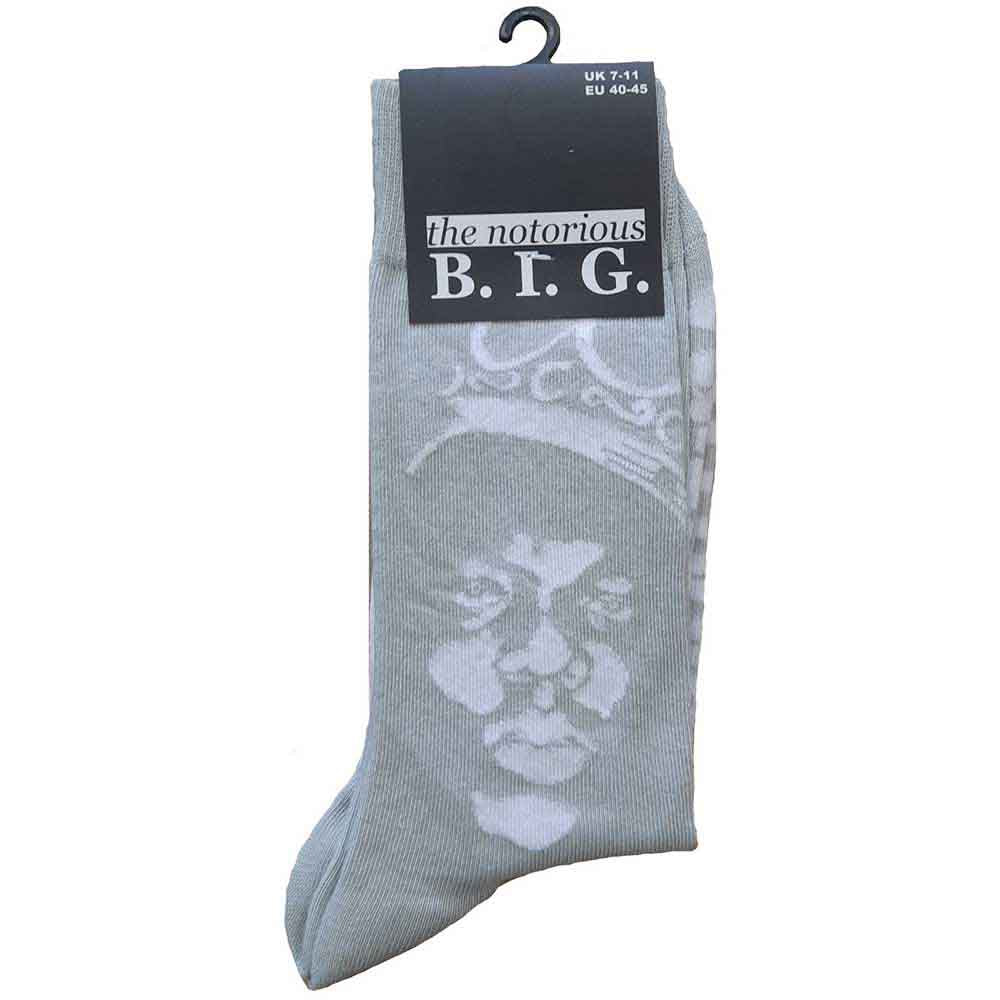 BIGGIE SMALLS Unisex Ankle Socks, Crown Monochrome