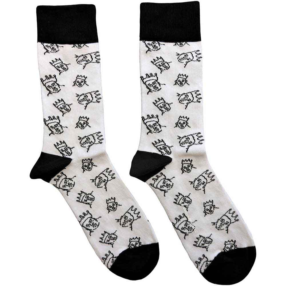 BIGGIE SMALLS Unisex Ankle Socks, Hand-drawn