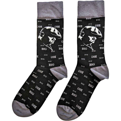 BIGGIE SMALLS Unisex Ankle Socks, Side Portrait