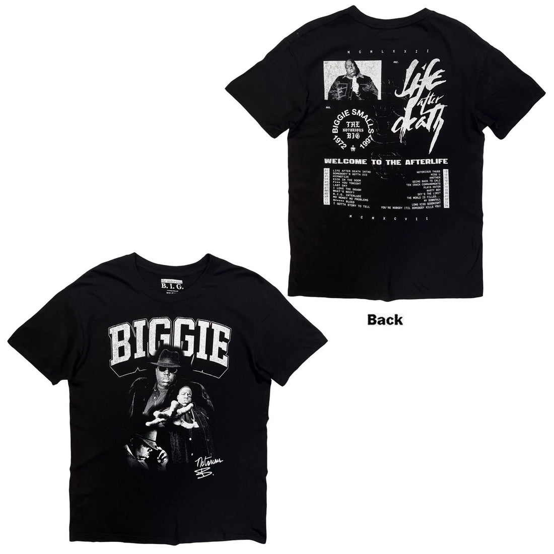 THE NOTORIOUS B.I.G. Attractive T-Shirt, Life After Death