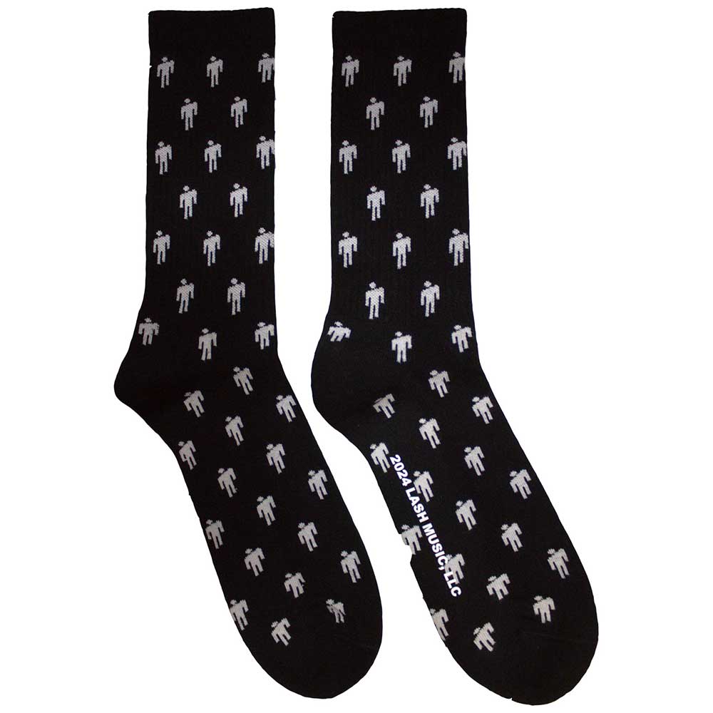 BILLIE EILISH Unisex Ankle Socks, Blohsh Pattern