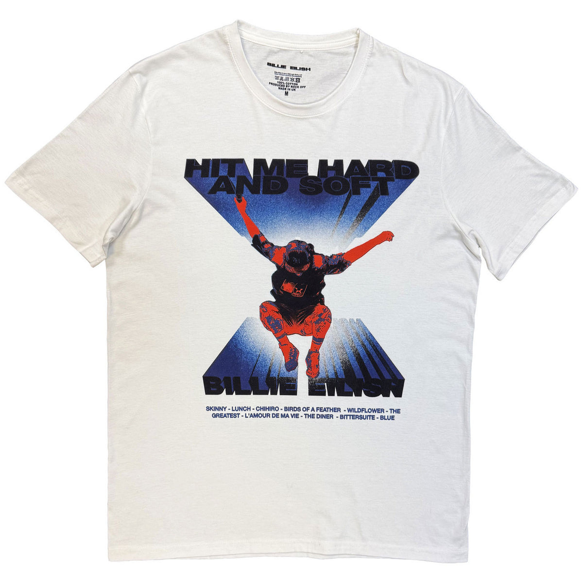 BILLIE EILISH Attractive T-Shirt, Jump Tracklist
