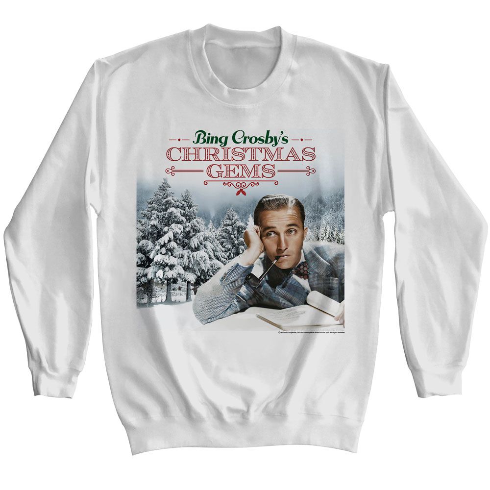 BING CROSBY Sweatshirt, Christmas Gems