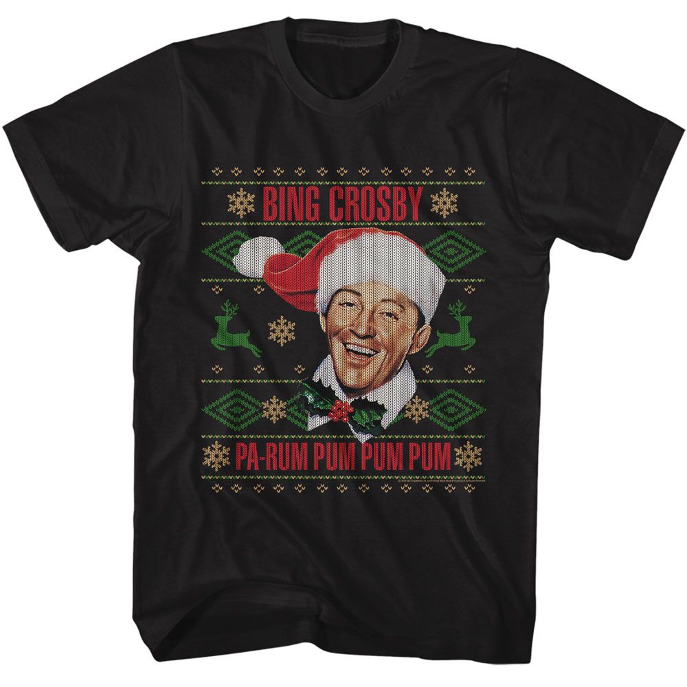 BING CROSBY T-Shirt, Christmas Sweater