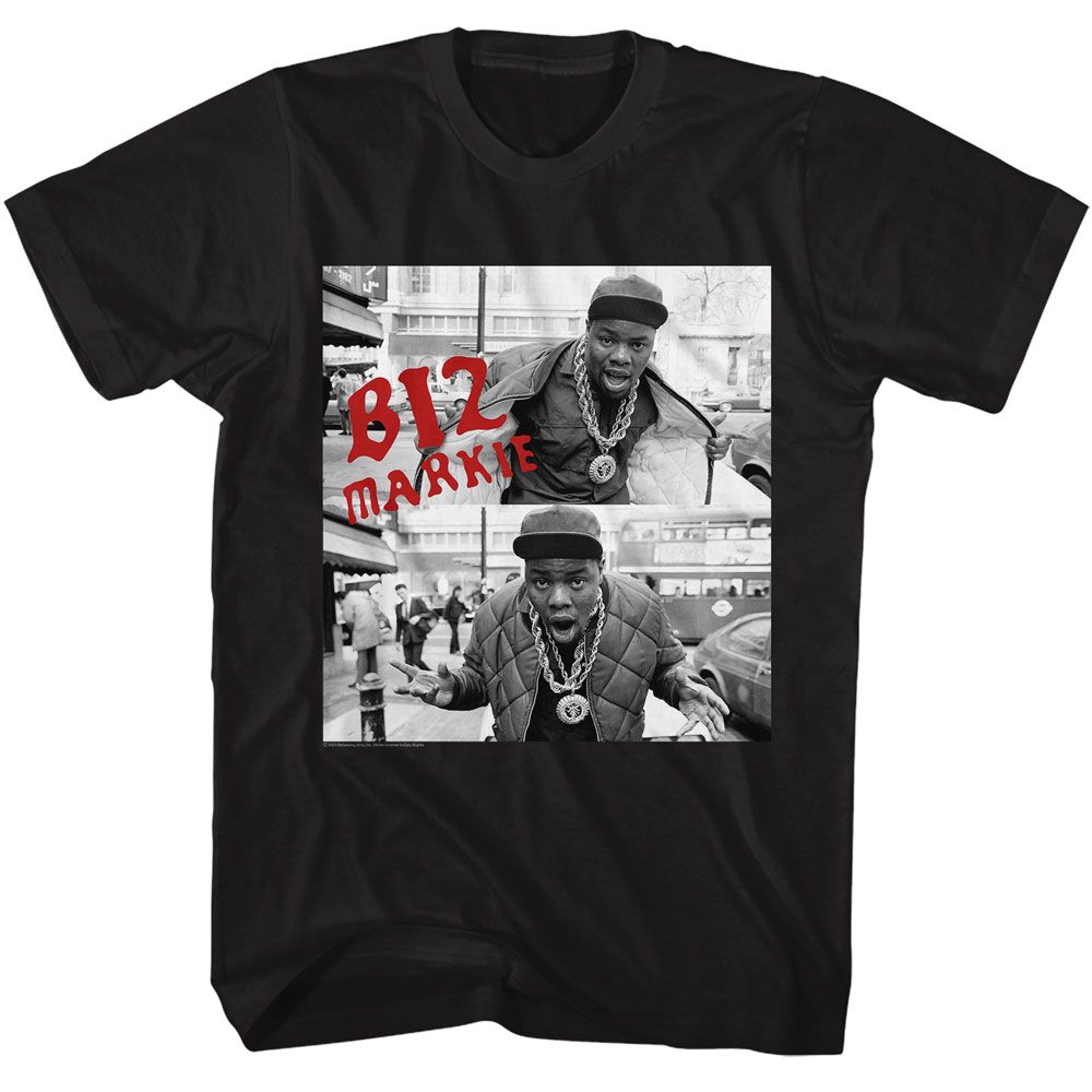 BIZ MARKIE Eye-Catching T-Shirt, Street Biz