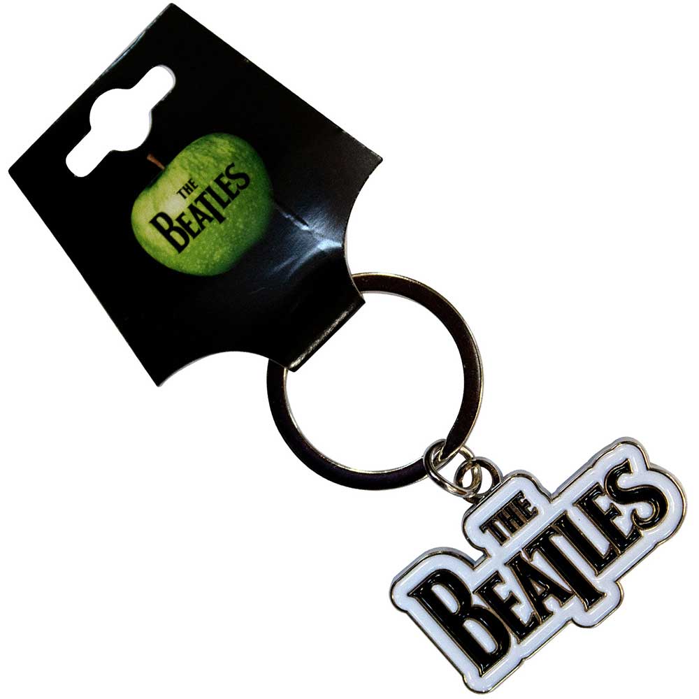 THE BEATLES Keychain, Drop T Logo