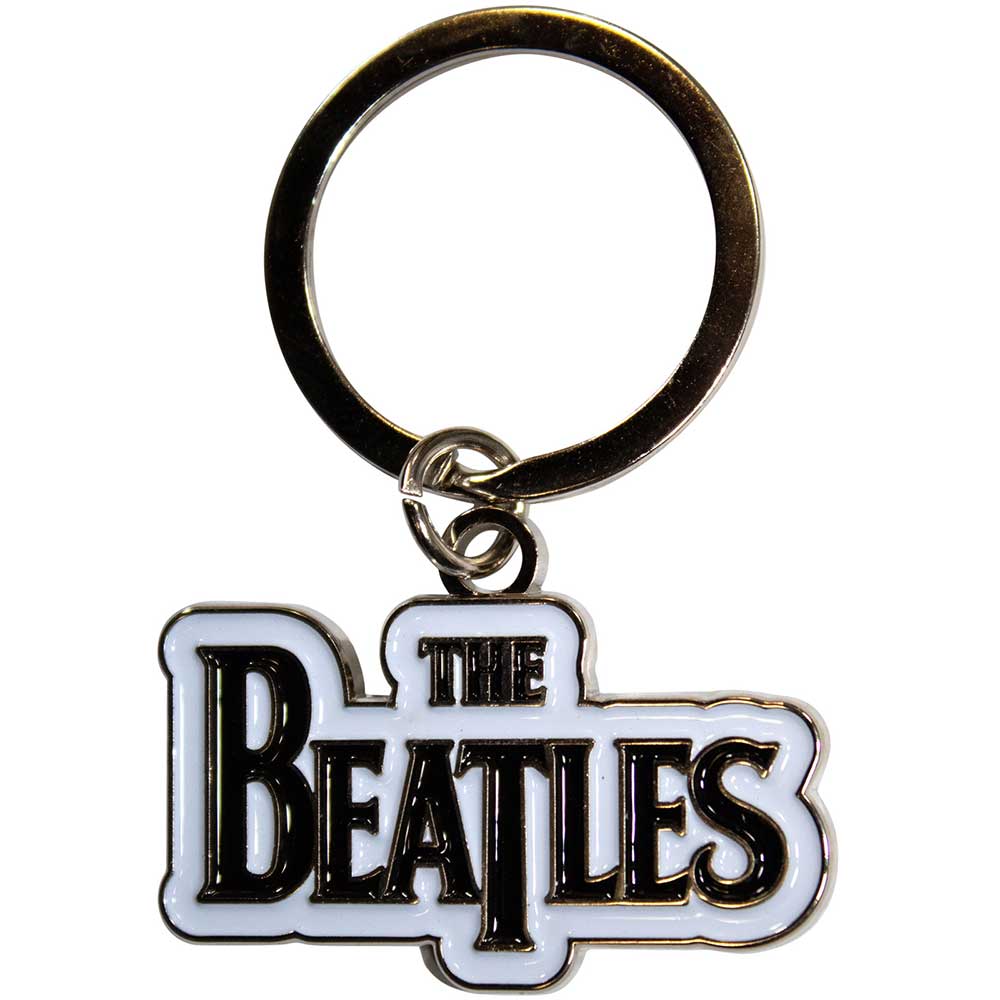 THE BEATLES Keychain, Drop T Logo