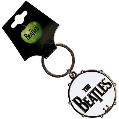 THE BEATLES Keychain, Drum Logo