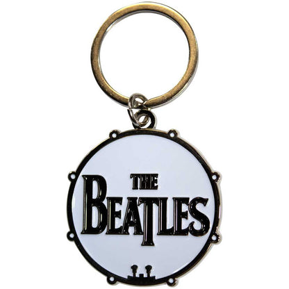 THE BEATLES Keychain, Drum Logo