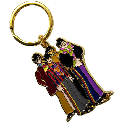 THE BEATLES Keychain, Yellow Submarine Band