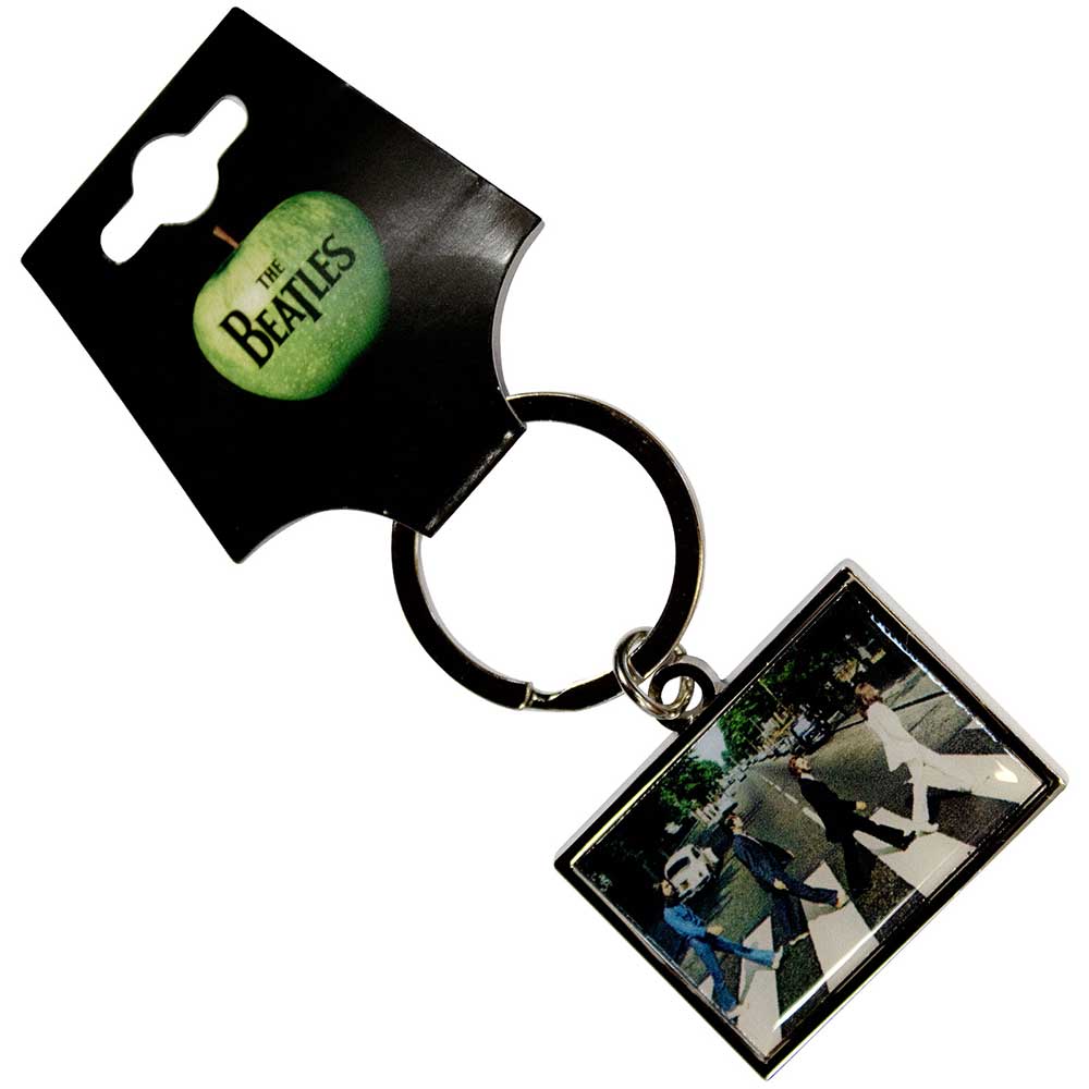 THE BEATLES Keychain, Abbey Road Crossing Photo