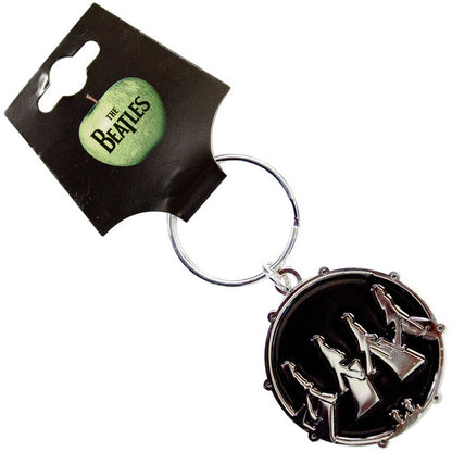 THE BEATLES Keychain, Abbey Road Crossing Chrome