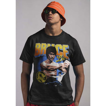 BRUCE LEE Glorious T-Shirt, Gradient Text