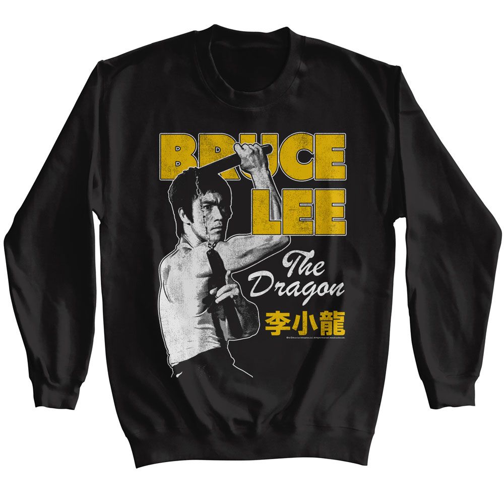 BRUCE LEE Sweatshirt, Nunchuck Pose