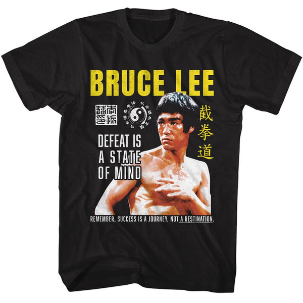 BRUCE LEE Glorious T-Shirt, Defeat Is A State Of Mind