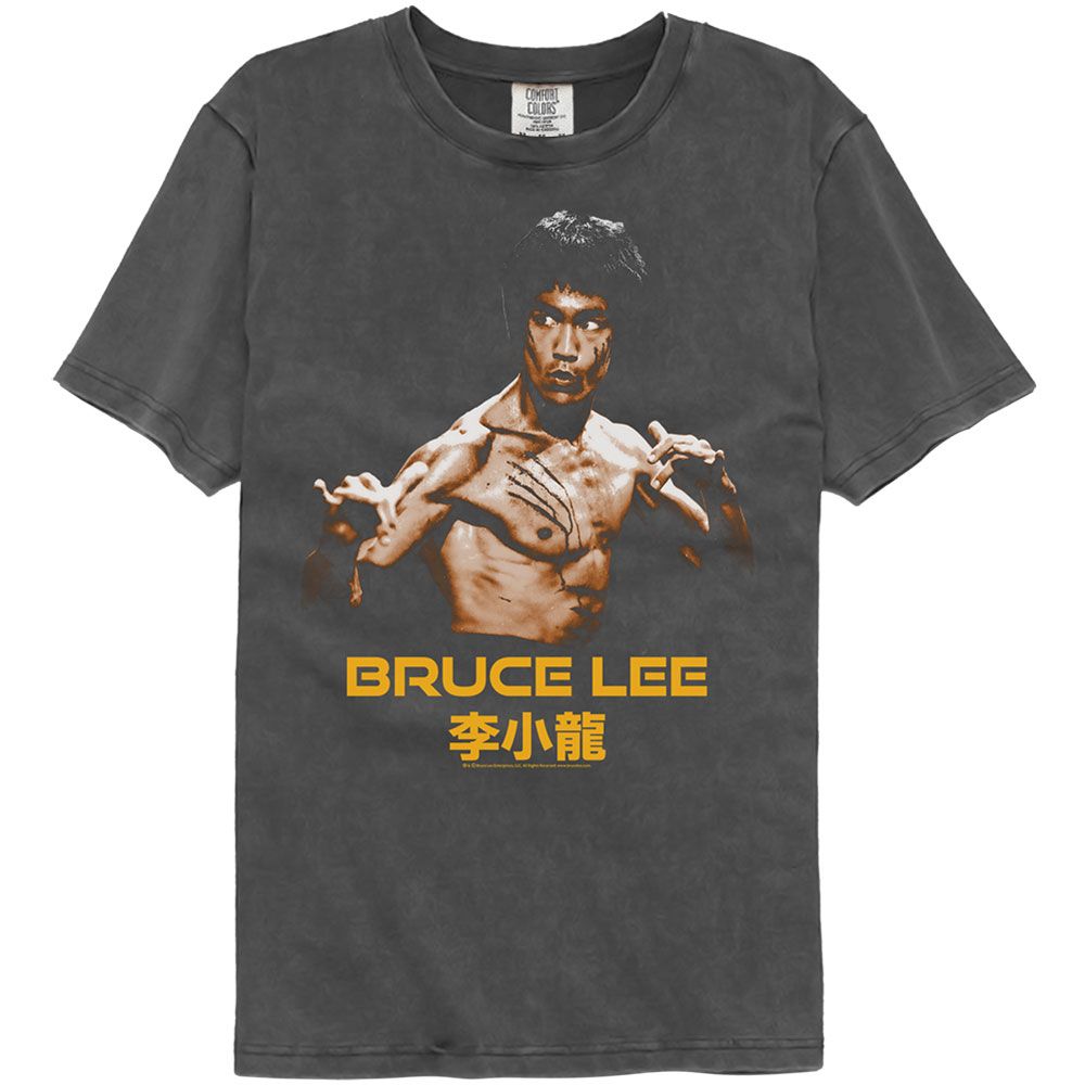 BRUCE LEE Vintage Wash T-Shirt, Ready