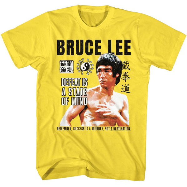 BRUCE LEE Glorious T-Shirt, Defeat is a State of Mind