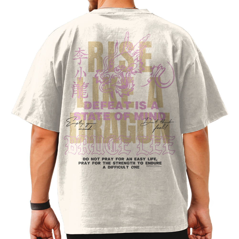 BRUCE LEE Oversized T-Shirt, LIKE A DRAGON