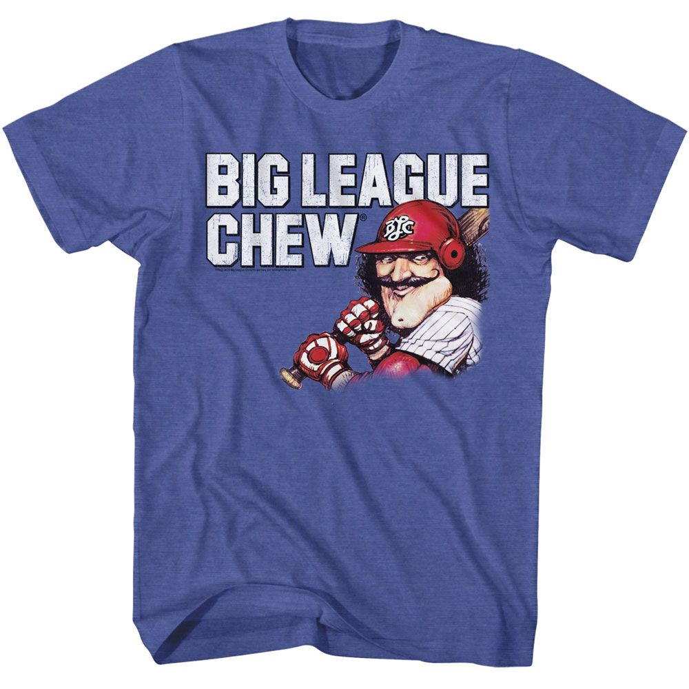 BIG LEAGUE CHEW Eye-Catching T-Shirt, Moustache