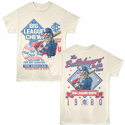 BIG LEAGUE CHEW Eye-Catching T-Shirt, USA SLUGGER