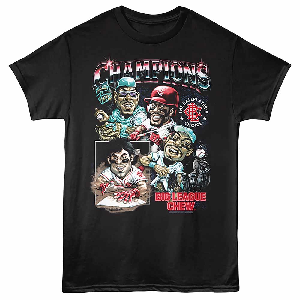 BIG LEAGUE CHEW Eye-Catching T-Shirt, CHAMPIONS