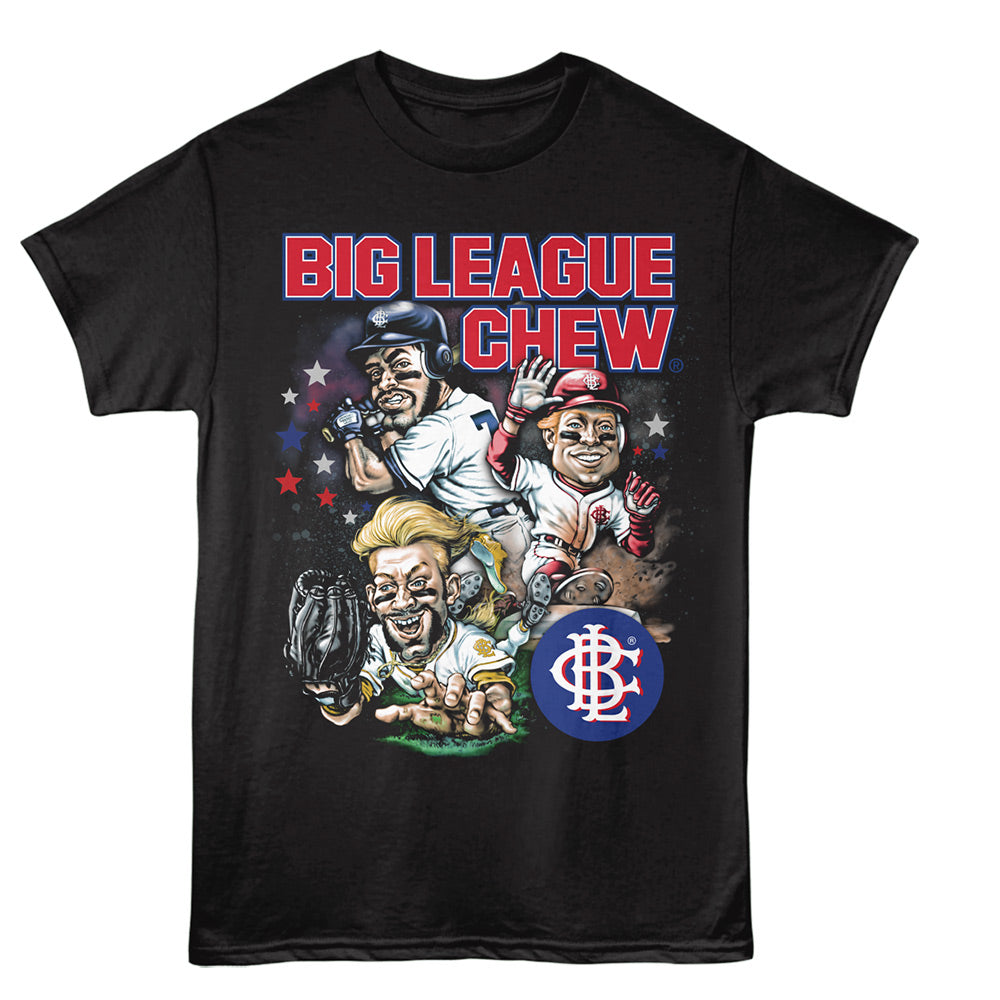 BIG LEAGUE CHEW T-Shirt, COLLAGES