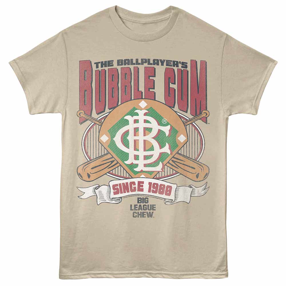 BIG LEAGUE CHEW Eye-Catching T-Shirt, BALLPLAYERS CREST