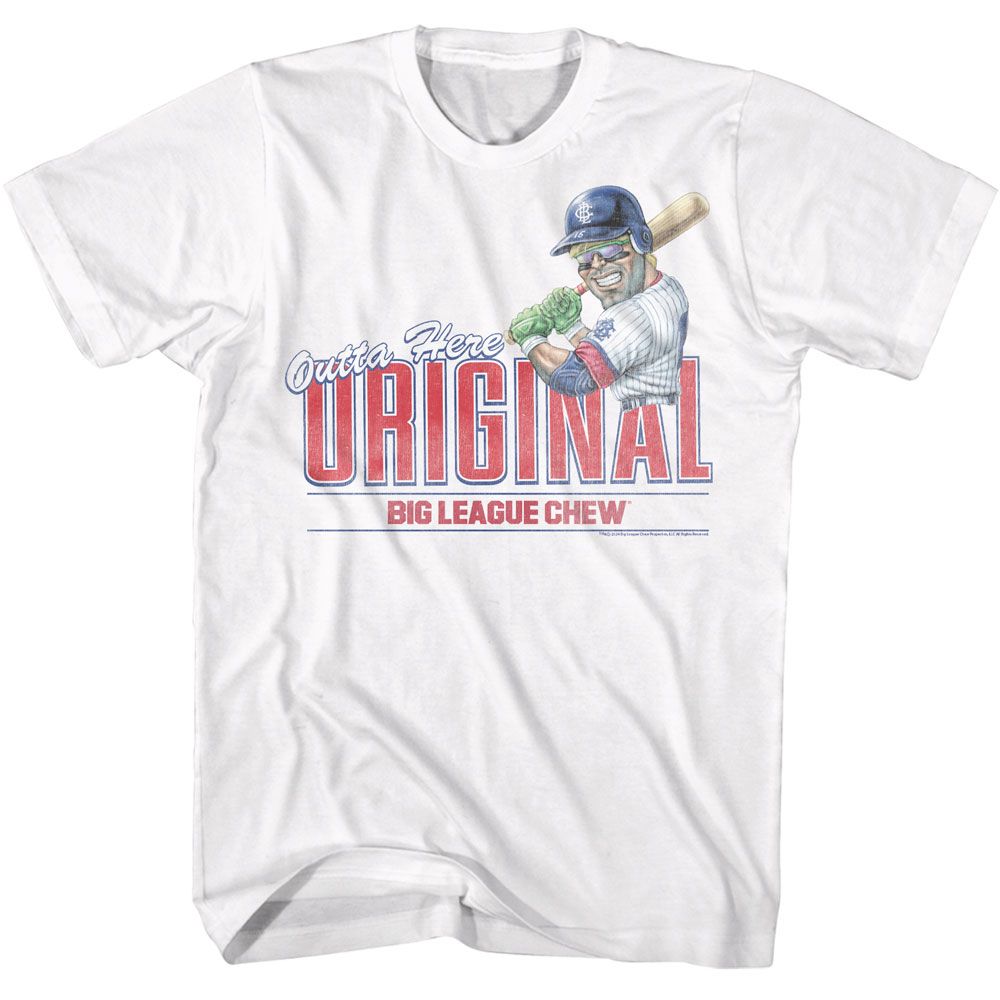 BIG LEAGUE CHEW Eye-Catching T-Shirt, Outta Here