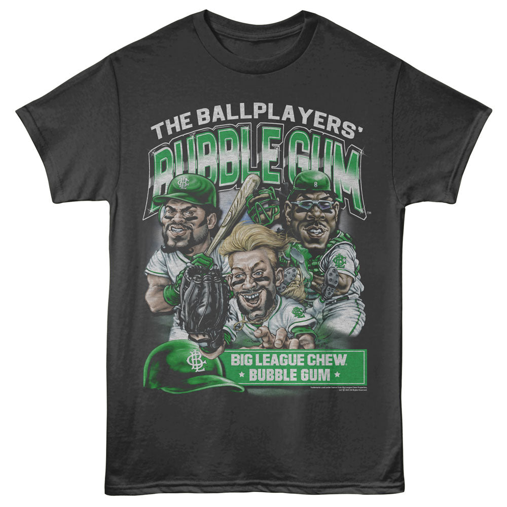 BIG LEAGUE CHEW Eye-Catching T-Shirt, BALLPLAYERS BUBBLE GUM
