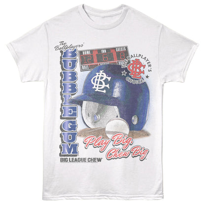 BIG LEAGUE CHEW Eye-Catching T-Shirt, Helmet