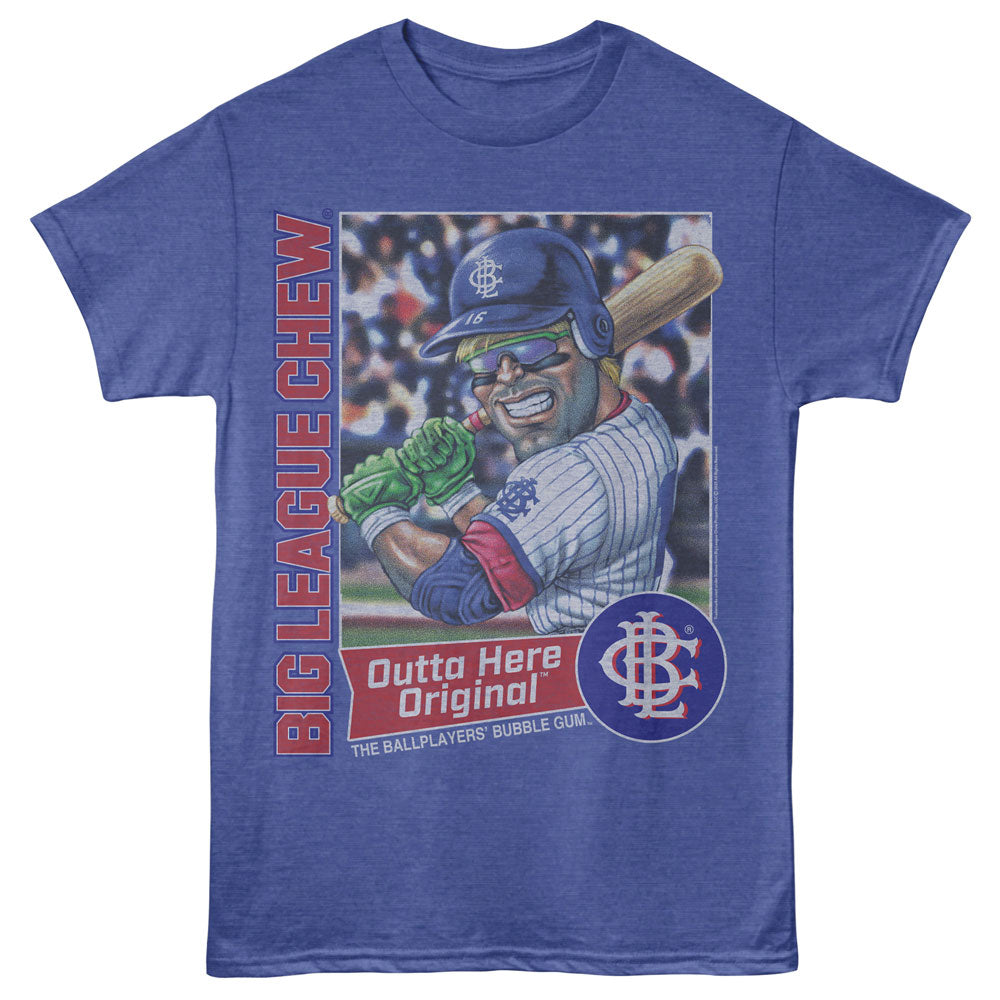 BIG LEAGUE CHEW Eye-Catching T-Shirt, CHEW OUTTA HERE