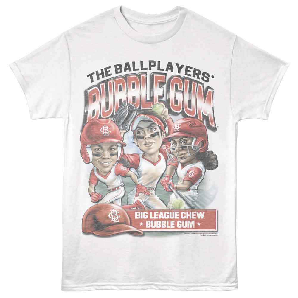BIG LEAGUE CHEW Eye-Catching T-Shirt, SOFTBALL TEAM