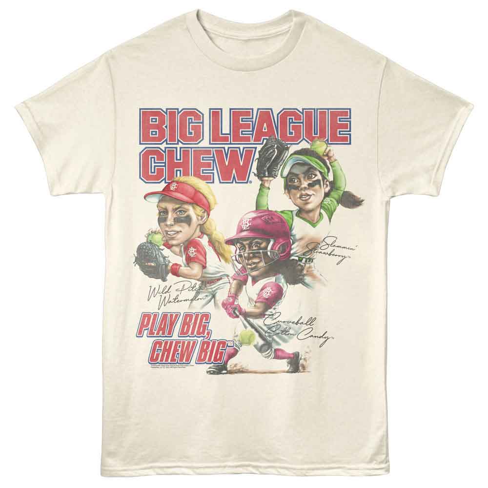 BIG LEAGUE CHEW Eye-Catching T-Shirt, PLAYERS