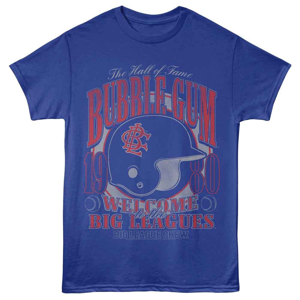 BIG LEAGUE CHEW Eye-Catching T-Shirt, BATTER HELMET