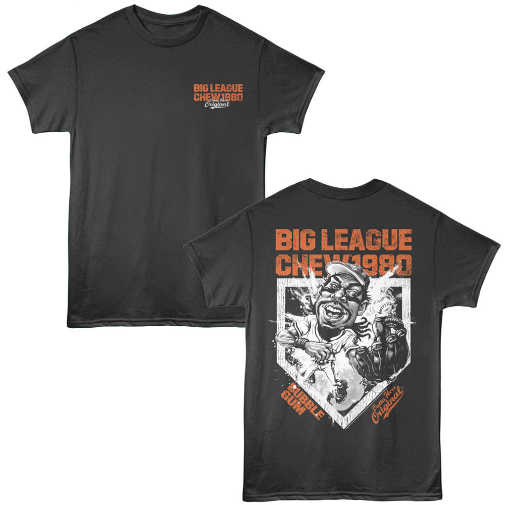 BIG LEAGUE CHEW Eye-Catching T-Shirt, BASE CATCH