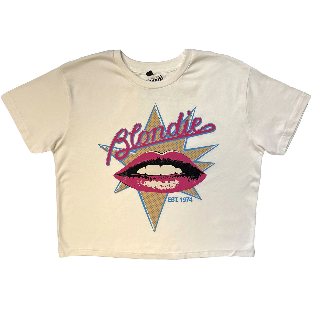 BLONDIE Attractive Crop Top, Lips
